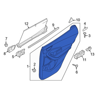 Hyundai OE - Front Right Outer Door Outer Panel