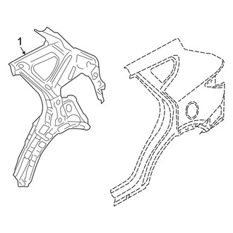 Hyundai OE - Quarter Panel - Inner Structure (Base / 2.0T / 2.0T Ultimate)