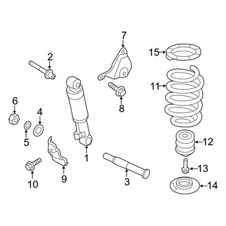 Hyundai OE - Rear Suspension - Shocks & Components (FWD)