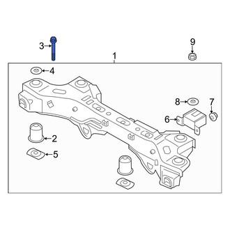 Hyundai OE - Suspension Crossmember Bolt