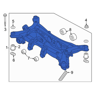 Hyundai OE - Rear Suspension Subframe Crossmember