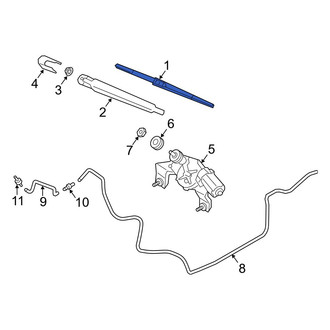 Hyundai OE - Rear Wiper Blade
