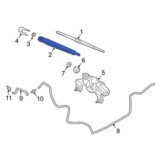 Hyundai OE - Rear Wiper Arm