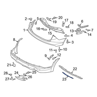 Hyundai OE - Rear Tow Eye Cap
