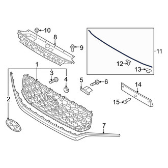 Hyundai OE - Front Hood Seal