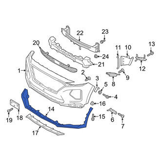 Hyundai OE - Front Lower Bumper Cover