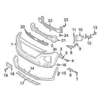 Hyundai OE - Front Bumper & Grille - Bumper & Components