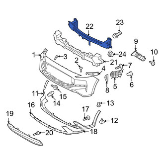 Hyundai OE - Front Bumper Impact Bar