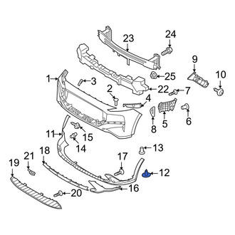 Hyundai OE - Bumper Cover Screw