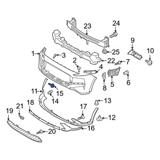 Hyundai OE - Grille Bolt