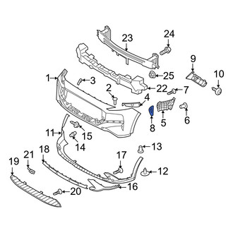 Hyundai OE - Front Left Jack Plug Cover