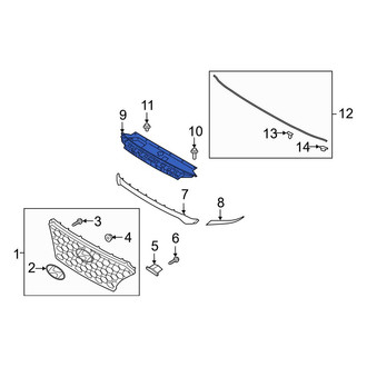 Hyundai OE - Front Radiator Support Access Cover