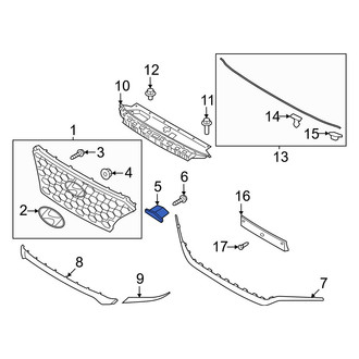 Hyundai OE - Grille Bracket