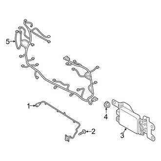 Hyundai OE - Front Bumper & Grille - Electrical Components