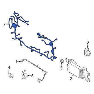 Hyundai OE - Front Parking Aid System Wiring Harness