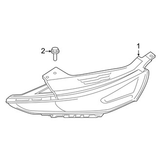 Hyundai OE - Front Lamps - Daytime Running Lamp Components