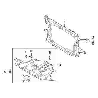 Hyundai OE - Radiator Support
