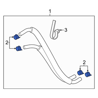 Hyundai OE - Transmission Oil Cooler Line Clamp