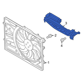 Hyundai OE - Radiator Support Air Deflector