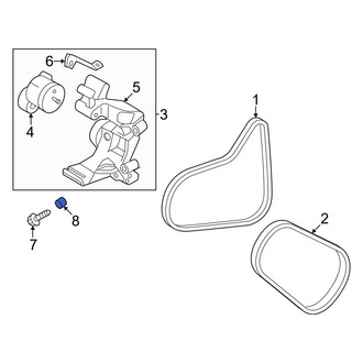 Hyundai OE - Belt Tensioner Bushing