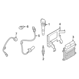 Hyundai OE - Electrical - Ignition System (Hybrid Blue / Hybrid Limited / Hybrid SEL Premium / Plug-In Hybrid Limited / Plug-In Hybrid SEL Convenience)