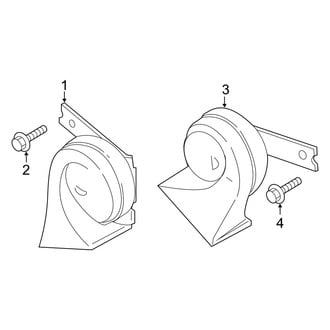 Hyundai OE - Electrical - Horn (Limited / SE / SEL)