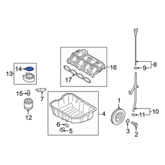 Hyundai OE - Engine Oil Cooler O-Ring