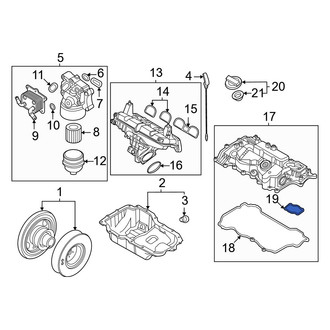Hyundai OE - Engine Valve Cover Gasket
