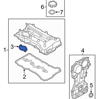 Hyundai OE - Engine Valve Cover Washer Seal