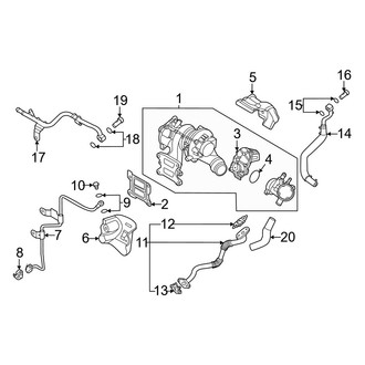 Hyundai OE - Engine - Turbocharger & Components