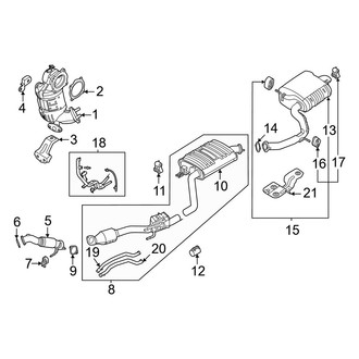 Hyundai OE - Exhaust System - Exhaust Components
