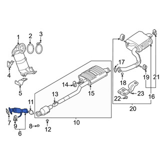 Hyundai OE - Exhaust Muffler