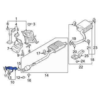 Hyundai OE - Exhaust Muffler