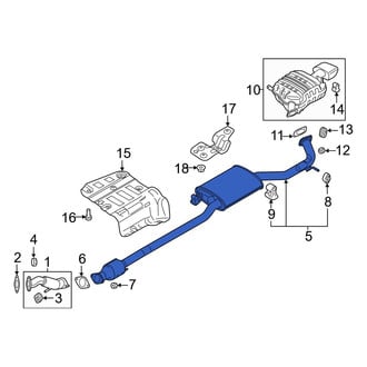 Hyundai OE - Exhaust Muffler