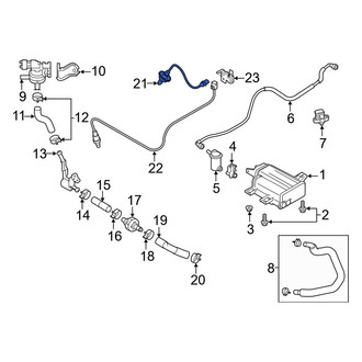 Hyundai OE - Rear Oxygen Sensor
