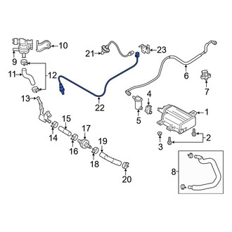 Hyundai OE - Rear Oxygen Sensor