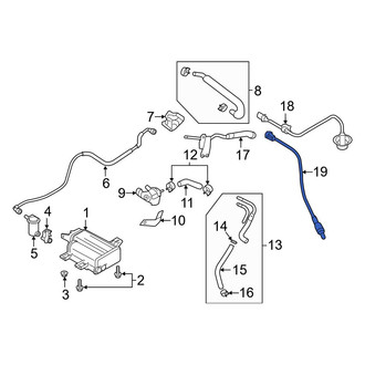 Hyundai OE - Rear Oxygen Sensor