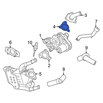 Hyundai OE - Exhaust Gas Recirculation (EGR) Cooler Gasket