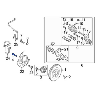 Hyundai OE - CV Joint Bolt