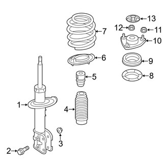 Hyundai OE - Front Suspension - Struts & Components