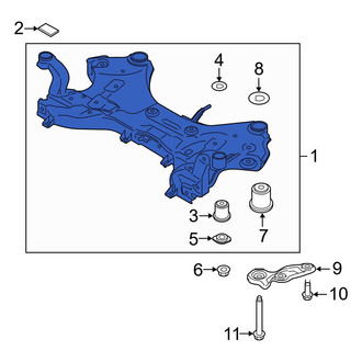 Hyundai OE - Front Suspension Subframe Crossmember