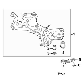 Hyundai OE - Front Suspension - Suspension Mounting (Calligraphy / SE / SEL / XRT)