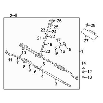 Hyundai OE - Steering Gear & Linkage