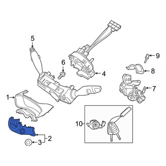 Hyundai OE - Lower Steering Column Cover