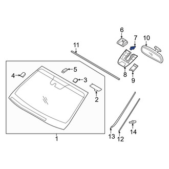 Hyundai OE - Front Rain Sensor
