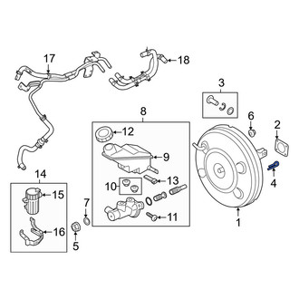 Hyundai OE - Power Brake Booster Cotter Pin