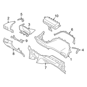 Hyundai OE - Instrument Panel Components (Limited / SE / SEL / SEL Plus / Ultimate)