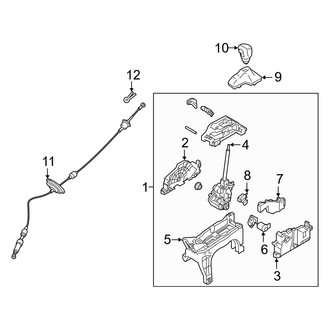Hyundai OE - Console (Shifter), (Limited / SE / SEL / SEL Plus / Ultimate)