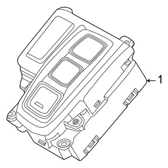 Hyundai OE - Console (Shifter), (Plug-In Hybrid Limited / Plug-In Hybrid SEL Convenience)