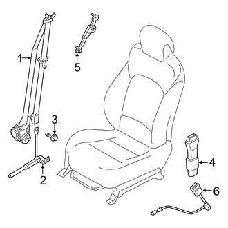 Hyundai OE - Restraint Systems - Front Seat Belts